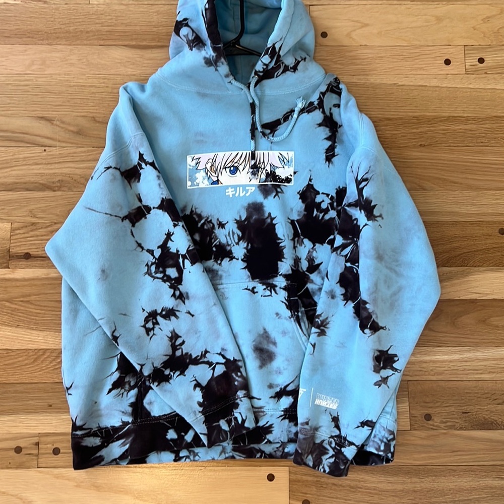 Zumiez Hunter X Hunter Killua Tie Dye Hoodie - Men’s XL